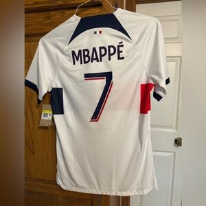 NWT Nike PSG Kylian Mbappe Soccer Jersey Sz S